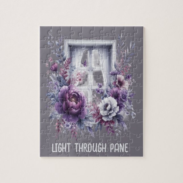 Light Through Pane Encouragement Jigsaw Puzzle (Vertical)