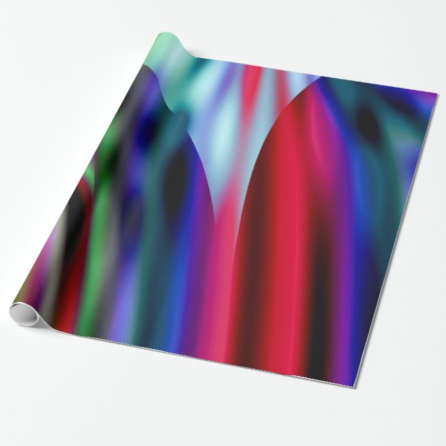 Light Through Stained Glass Windows Wrapping Paper (Unrolled)