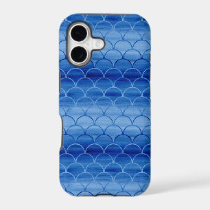 Light to Dark Blue Watercolor Scales