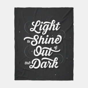 Light to Shine Fleece Blanket (medium)