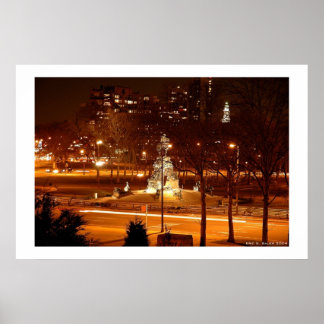 Light Trails 1 Poster