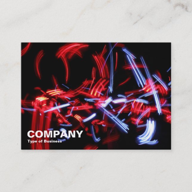 Light Trails Business Card (Front)