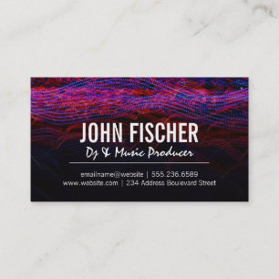 Light Trails Business Card