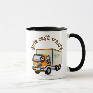 Light Trucker Girl Mug