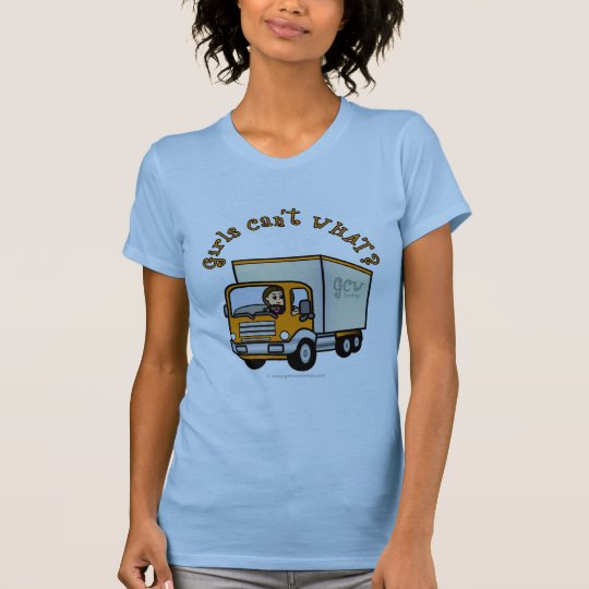 Light Trucker Girl T-Shirt