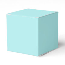 Light Turquoise Classic Favour Box
