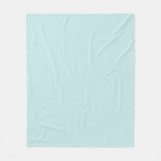 Light Turquoise Fleece Blanket