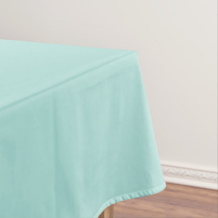 Light Turquoise Solid Colour   Classic   Elegant  Tablecloth