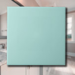 Light Turquoise Solid Colour | Classic | Elegant Tile<br><div class="desc">Light Turquoise Solid Colour | Classic | Elegant | Trendy | Stylish | Gift</div>