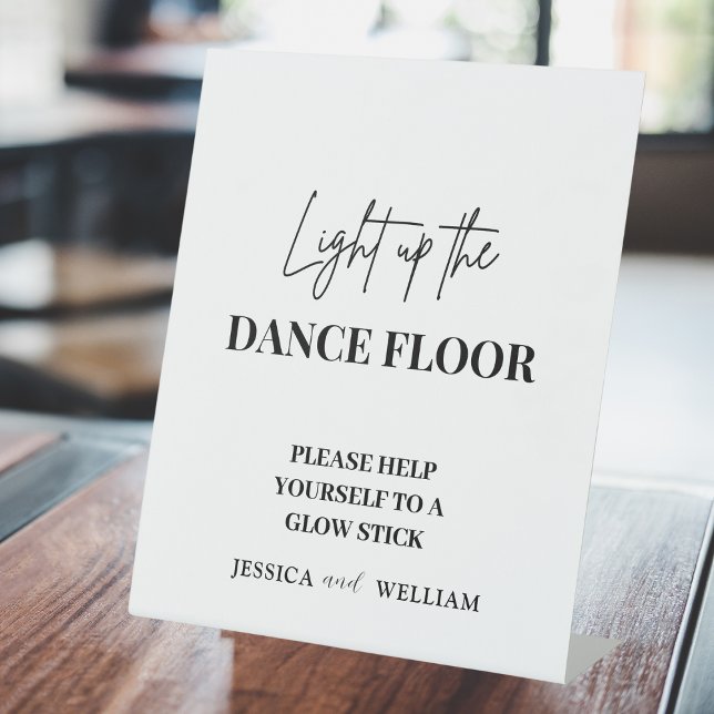 Light Up the Dance Floor  | Glow Sticks Sign (Creator Uploaded)