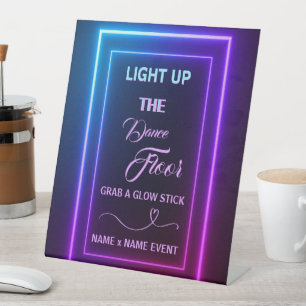 light up the dance floor sign Personalize