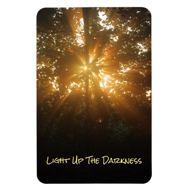 "Light Up The Darkness" Magnet (Vertical)
