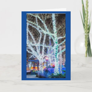 "LIGHT UP THE NIGHT/MERRY CHRISTMAS" HOLIDAY CARD