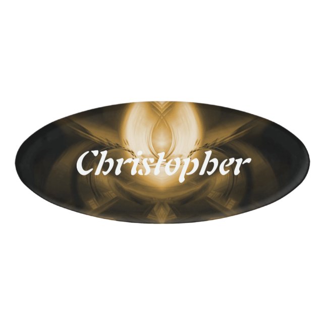 Light Up Your Day Name Tag (Front)