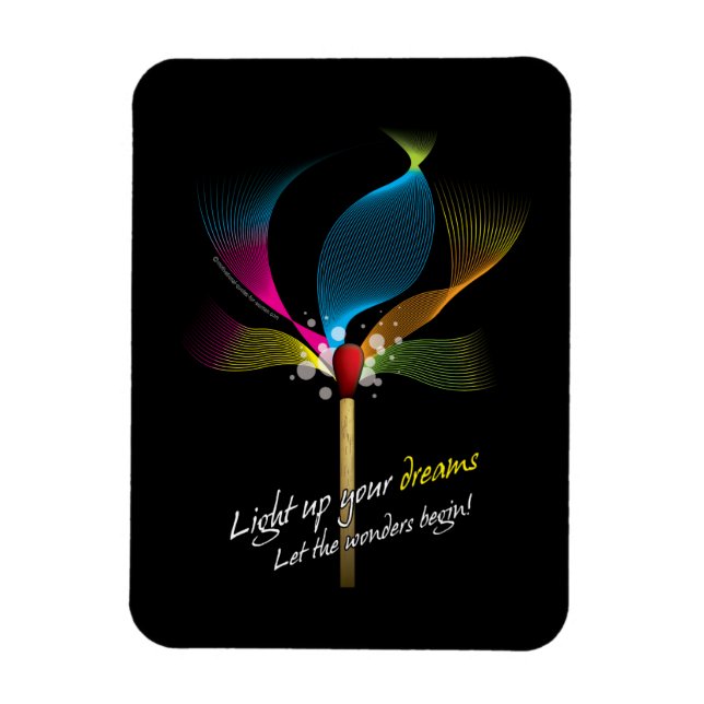 Light Up Your Dreams Magnet (Vertical)