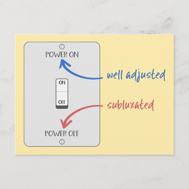 Light up your life with chiropractic, chiropractic postcard (Front)