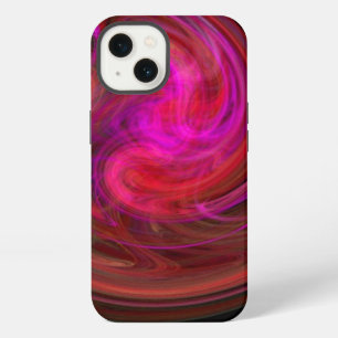 LIGHT VORTEX ,vibrant red iPhone 13 Case