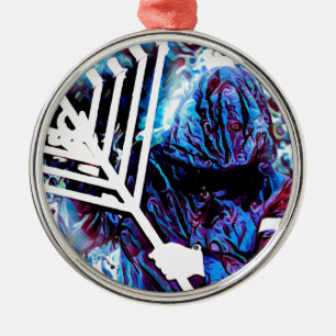 Light vs Darkness Metal Tree Decoration