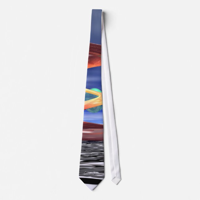 :Light Wave 5: Mens' Designer Tie by CricketDiane (Front)