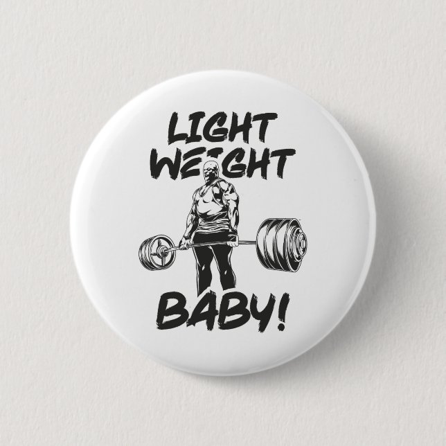 Light Weight Ba2  6 Cm Round Badge (Front)