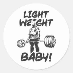 Light Weight Ba2 Classic Round Sticker