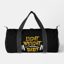Light Weight Baby Funny Gym Typography