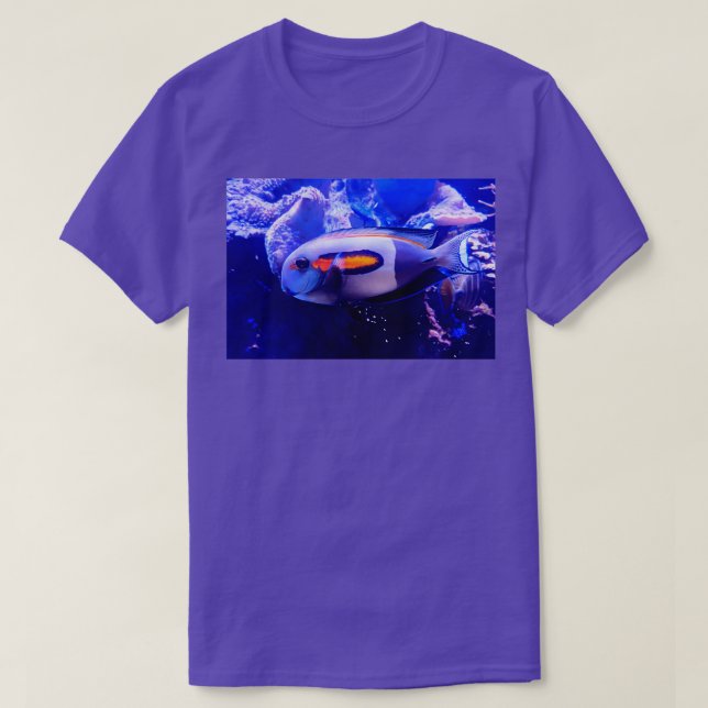 Light White Fish 2 T-Shirt (Design Front)