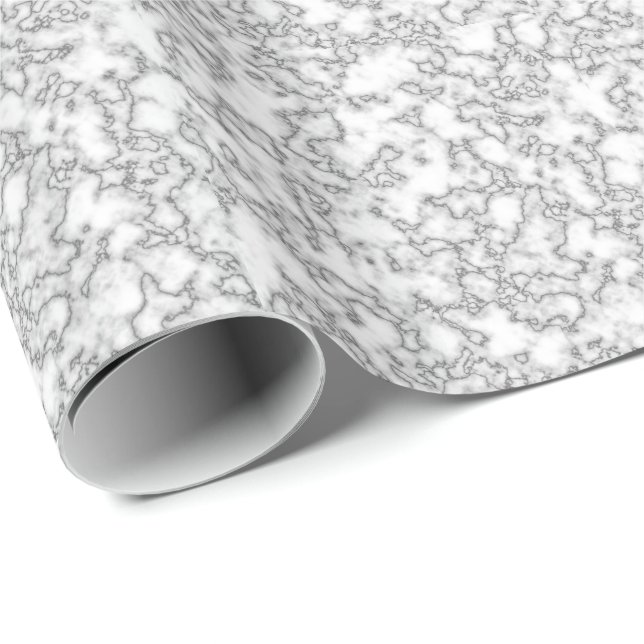 Light White Marble Texture Wrapping Paper (Roll Corner)