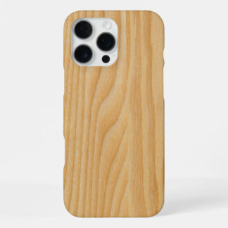 light wood board textures iPhone 16 pro max case