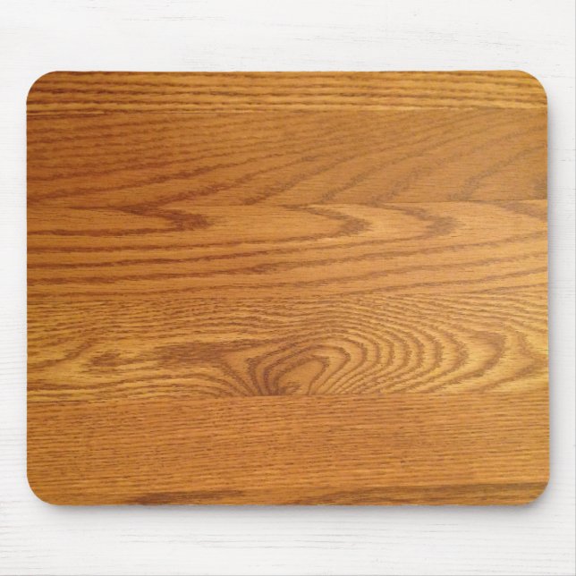Light wood Grain Design Mouse Mat (Front)