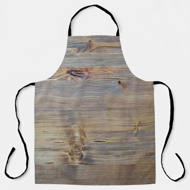 Light wooden texture backgroundabstract, home deco apron (Front)