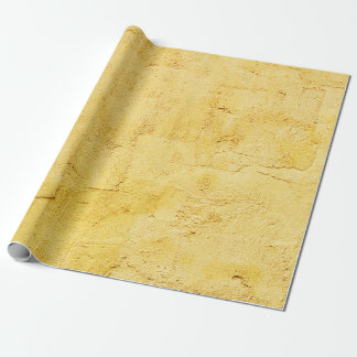 light yellow abstract textured plaster on the wall wrapping paper