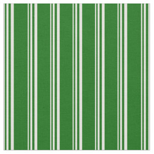 Light Yellow and Dark Green Coloured Pattern Fabric