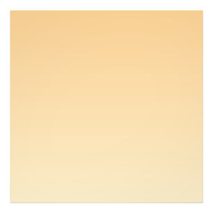 Light Yellow and Orange Gradient  Photo Print