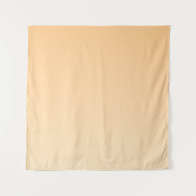 Light Yellow and Orange Gradient  Tapestry (Front)