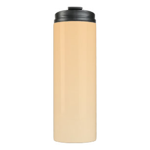 Light Yellow and Orange Gradient  Thermal Tumbler