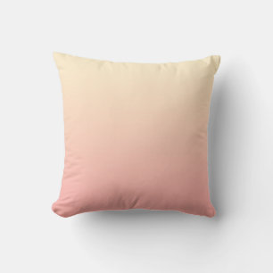 Light Yellow and Pink Gradient Cushion