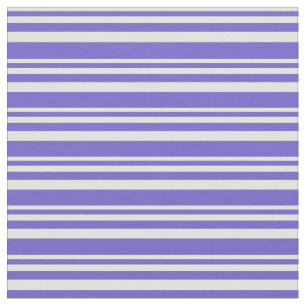Light Yellow and Slate Blue Stripes/Lines Pattern Fabric