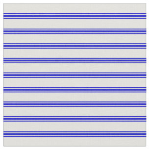 Light Yellow & Blue Coloured Lines Fabric