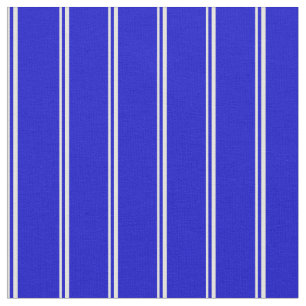 Light Yellow & Blue Coloured Lines Pattern Fabric