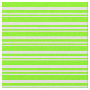 Light Yellow & Chartreuse Pattern Fabric