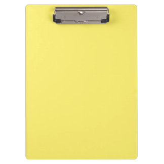 “Light Yellow” Clipboard