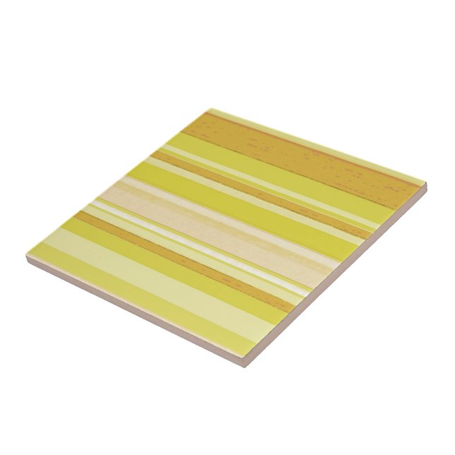 light yellow colour strips tile (Side)