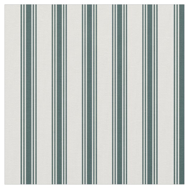 Light Yellow & Dark Slate Grey Coloured Stripes Fabric (Close Up)