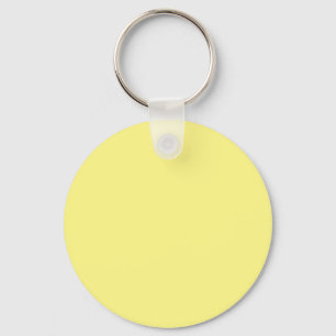 Light Yellow #FFF888, Marzipan Key Ring