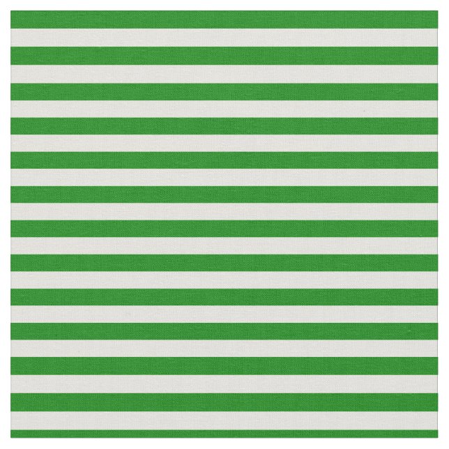 Light Yellow & Green Coloured Stripes Fabric (Close Up)
