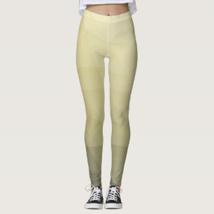 Light yellow grey ombre gradient mesh pattern leggings