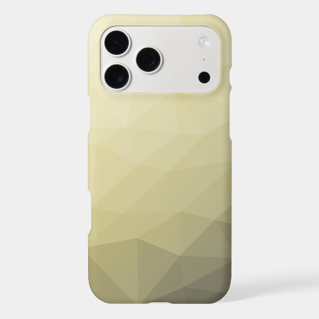 Light yellow grey ombre mesh pattern Monogram (Back)