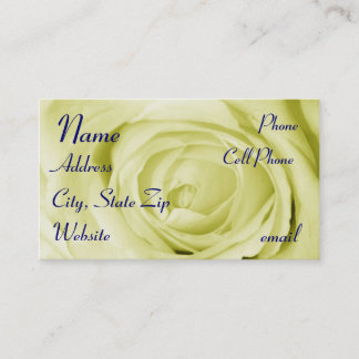 light yellow Profile Card
