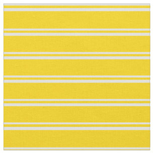 Light Yellow & Yellow Coloured Pattern of Stripes Fabric